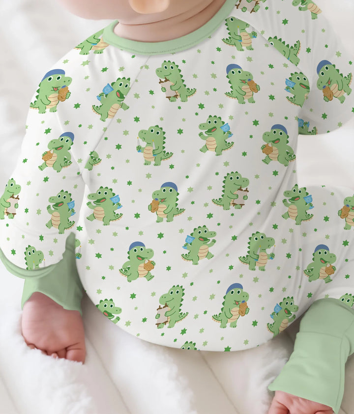 Gerippte Babykleidung mit individuellem Foto - Weich &amp; Skizzenhaft