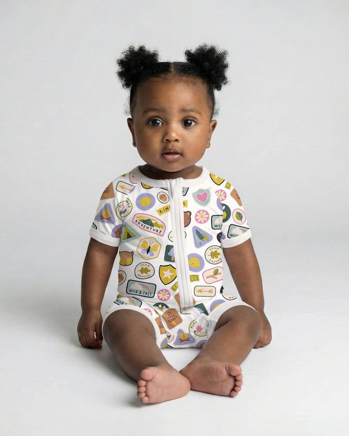 Little Explorer Bamboo Shorty Zippy