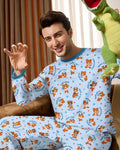 Born To Play Baseball Bamboo Men's Pajama Set