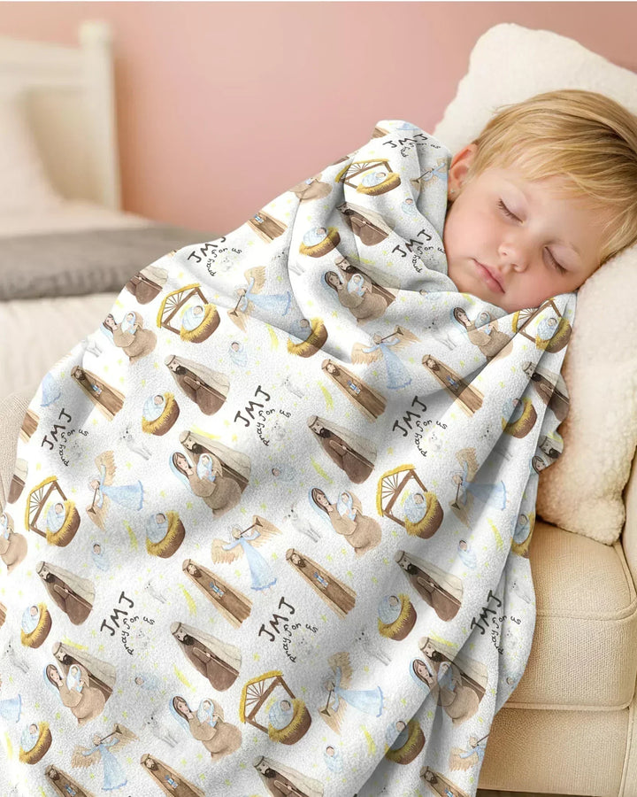 Holy Family Blanket
