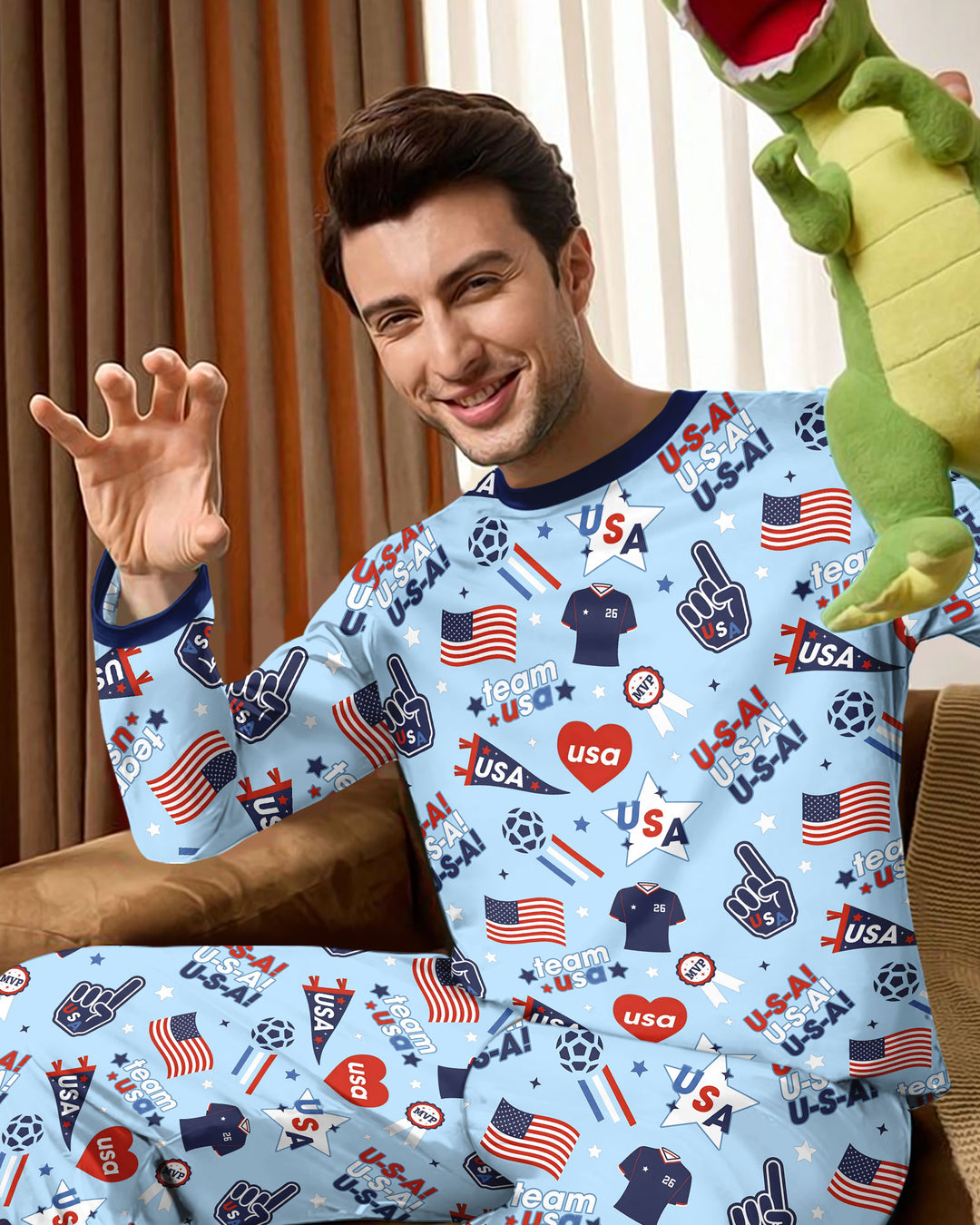 Vorlage Bambus-Pyjama-Set für Herren