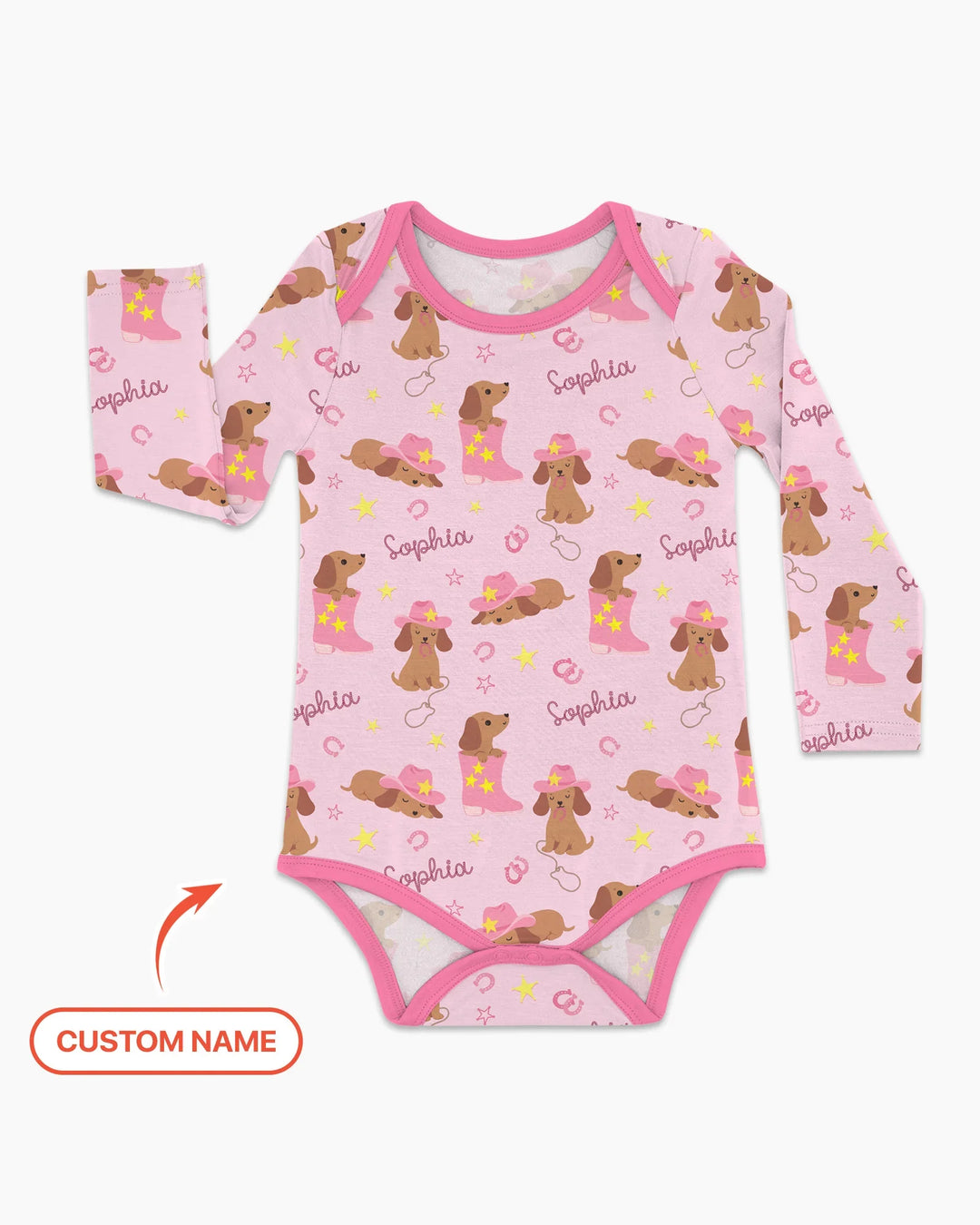 Howdy Dachshund Bodysuit