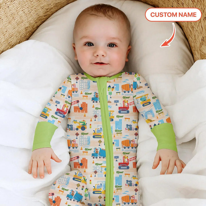 Little Builder Friends Custom Name Convertible Zippy