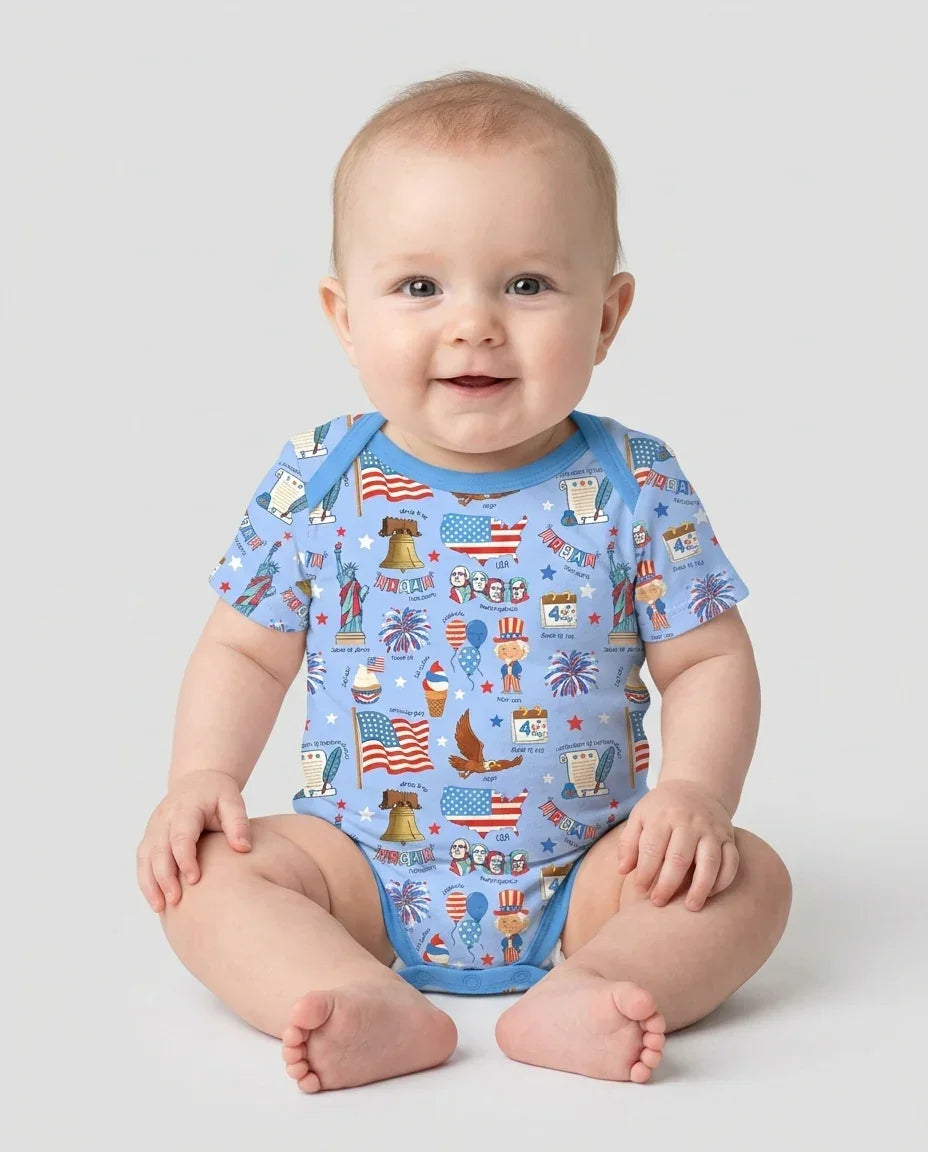 Gerippte Babykleidung mit individuellem Foto - Weich &amp; Skizzenhaft
