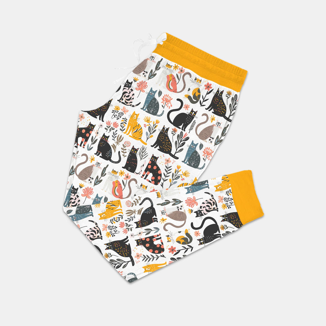 Botanical Cats Women Pajama Set