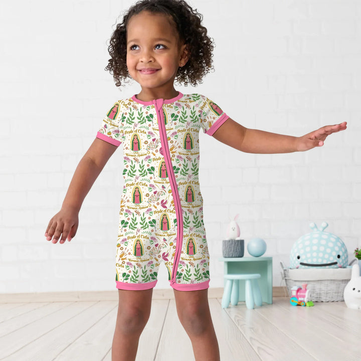 Our Lady of Guadalupe Virgin Mary Shorty Zippy