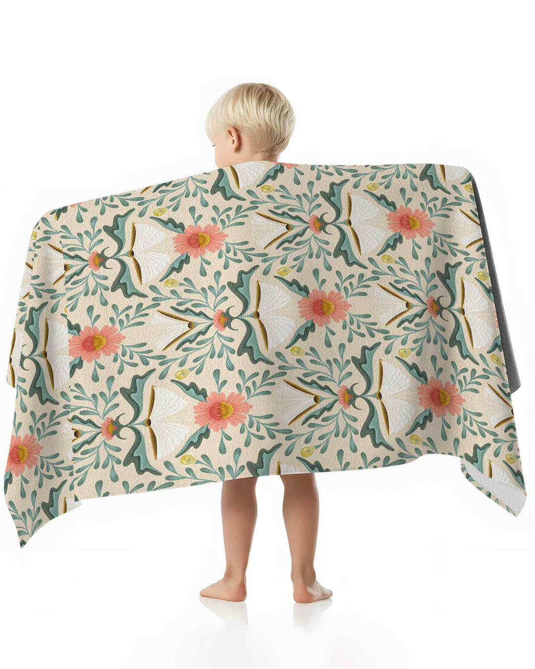 Blooming Stories Bamboo Beach Towel
