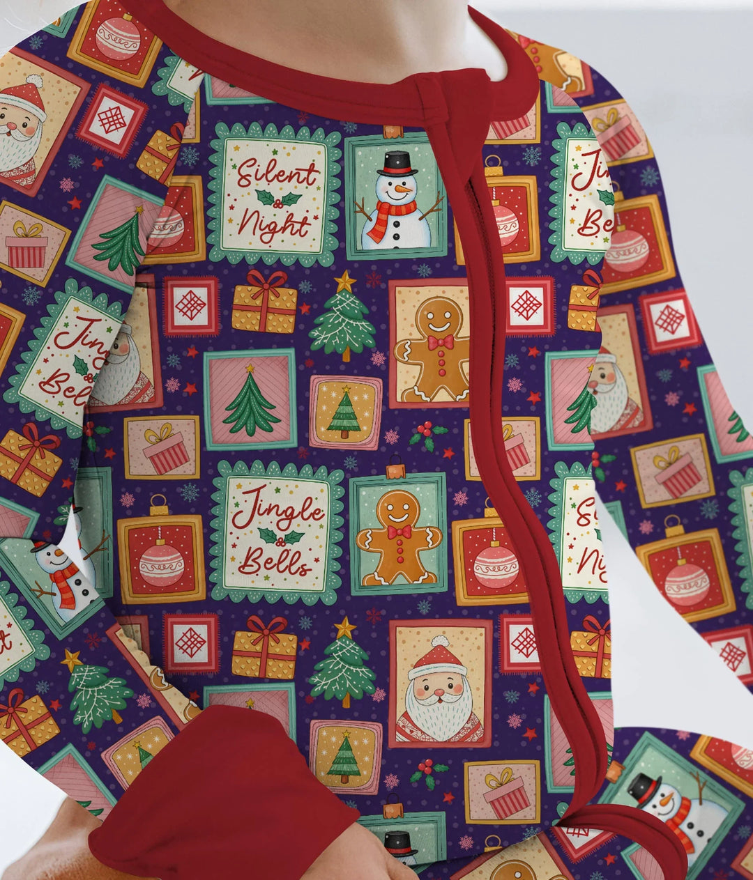 Gerippte Babykleidung mit individuellem Foto - Weich &amp; Skizzenhaft