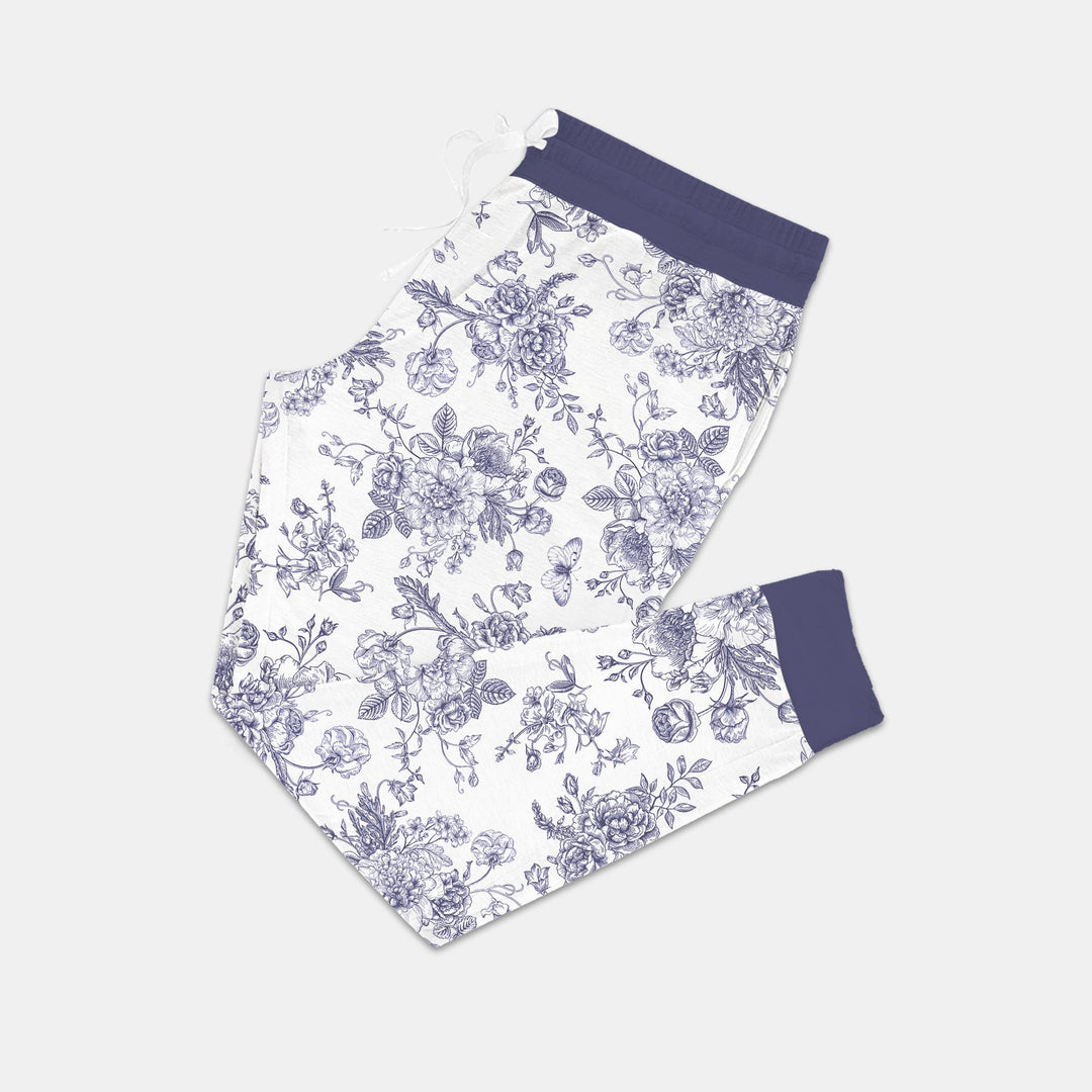 God Says I Am – Faith in Bloom Custom Name and Affirmations Women Pajama Set