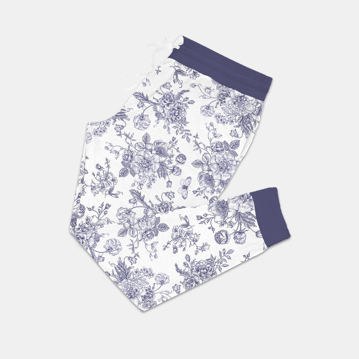 God Says I Am – Faith in Bloom Custom Name and Affirmations Women Pajama Set