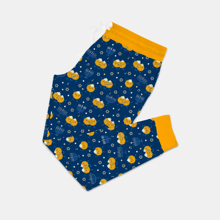 Hanukkah Latke Family Matching Women Pajama Set