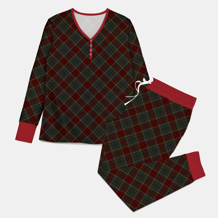 Merry Plaids Women Pajama Set