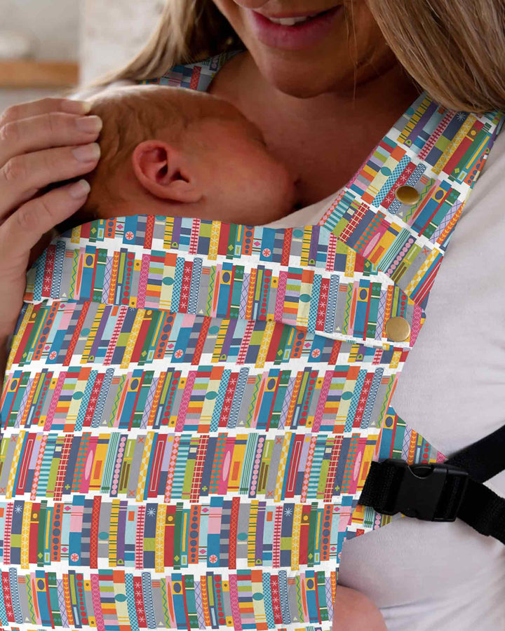 Rainbow Bookshelf Baby Carrier