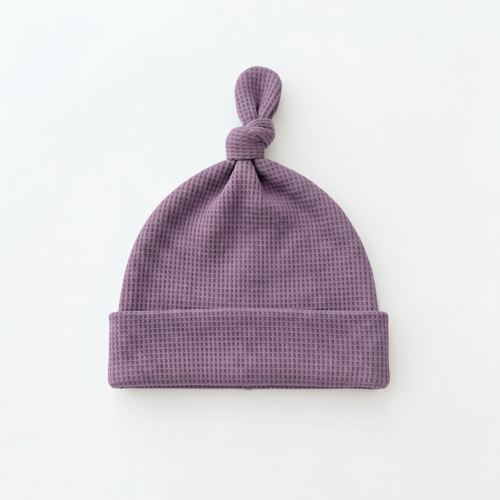 Waffle Bamboo Knotted Hat