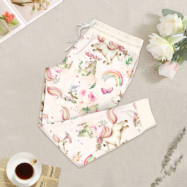 Beige Unicorn Bamboo Outfit for Women – Subtle and Enchanting