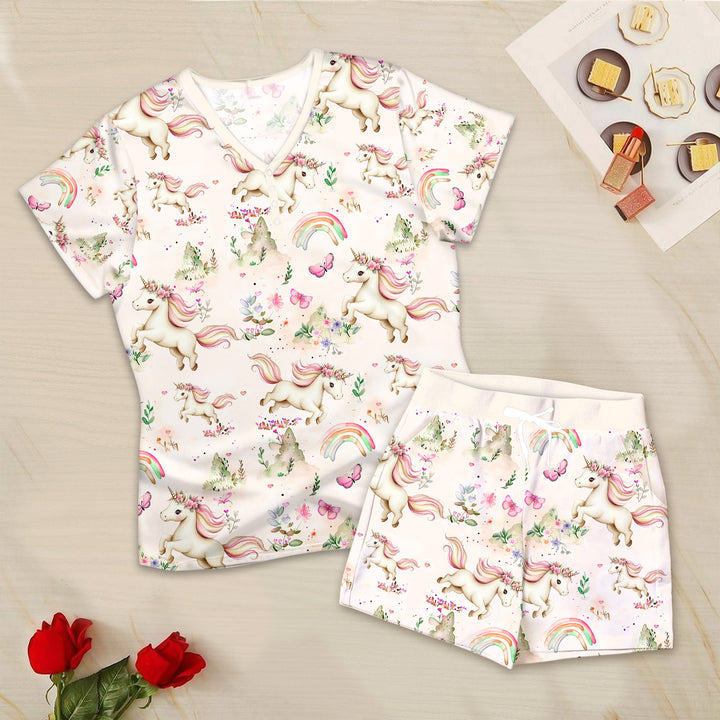 Beige Unicorn Bamboo Outfit for Women – Subtle and Enchanting