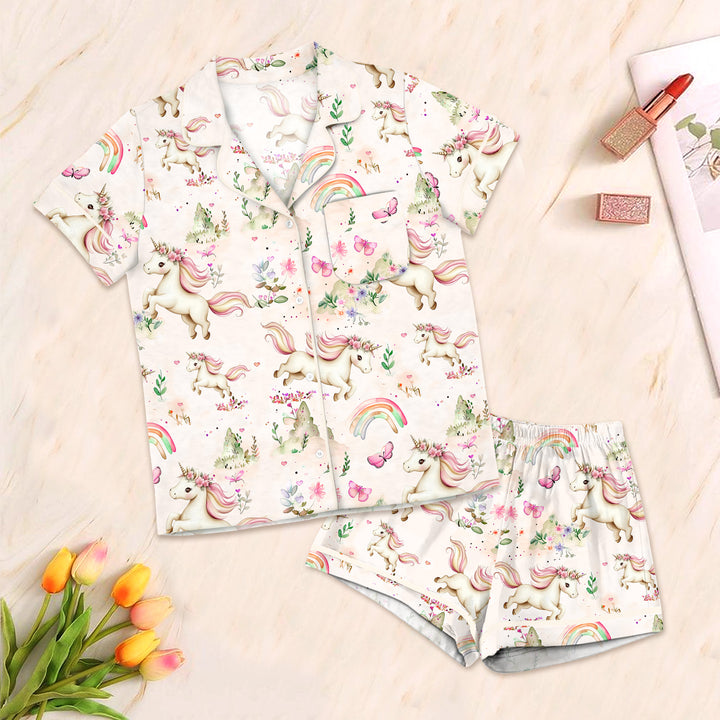 Beige Unicorn Bamboo Outfit for Women – Subtle and Enchanting