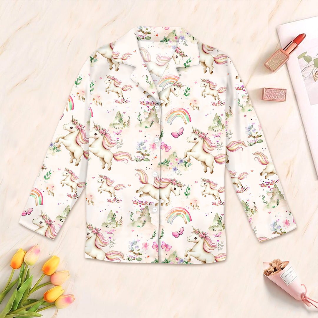 Beige Unicorn Bamboo Outfit for Women – Subtle and Enchanting
