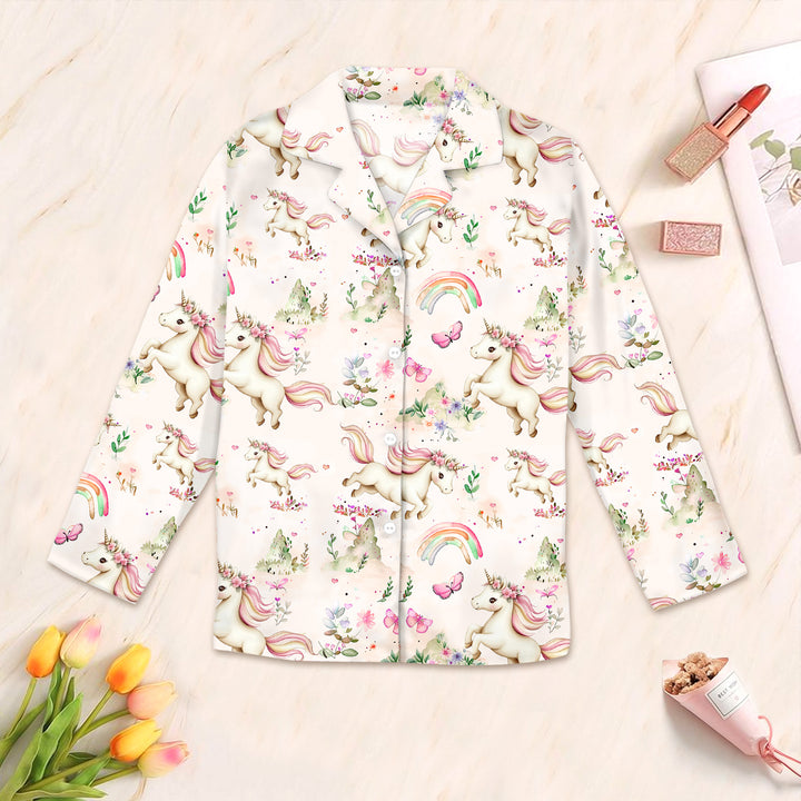 Beige Unicorn Bamboo Outfit for Women – Subtle and Enchanting