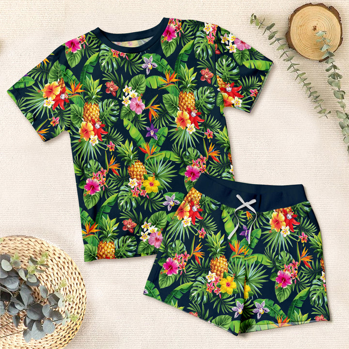 Green Garden Bamboo Outfit for Kids – Fresh and Playful