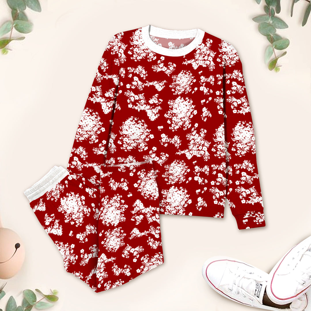 Red Bloom Bamboo Outfit for Kids – Bold and Beautiful