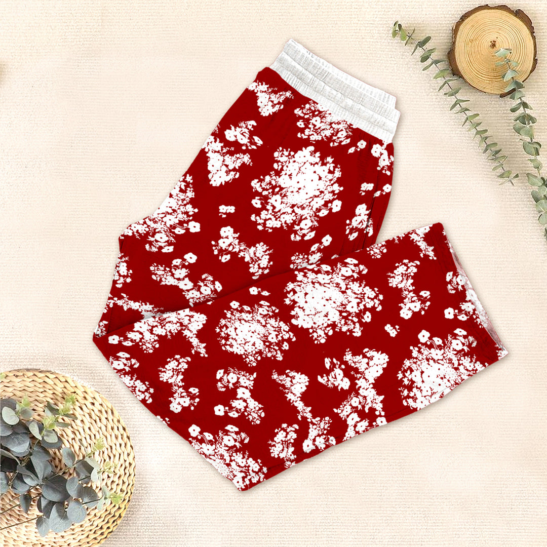 Red Bloom Bamboo Outfit for Kids – Bold and Beautiful