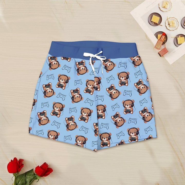 Blue Bear Bamboo Outfit for Women – Sweet and Comfortable