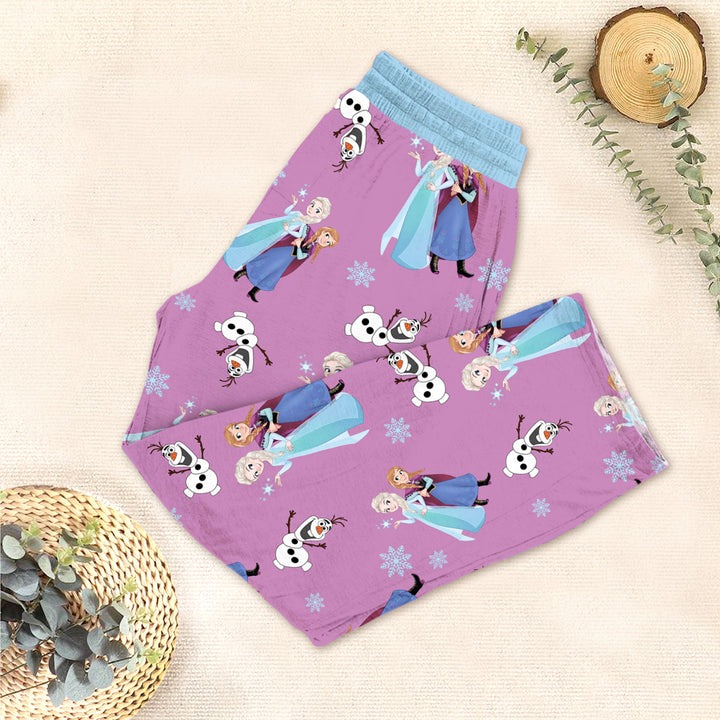 Purple Princess Bamboo Outfit for Kids – Playful and Regal