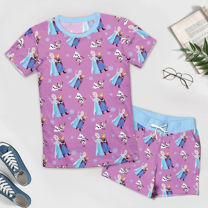 Purple Princess Bamboo Outfit for Men – Whimsical and Relaxed
