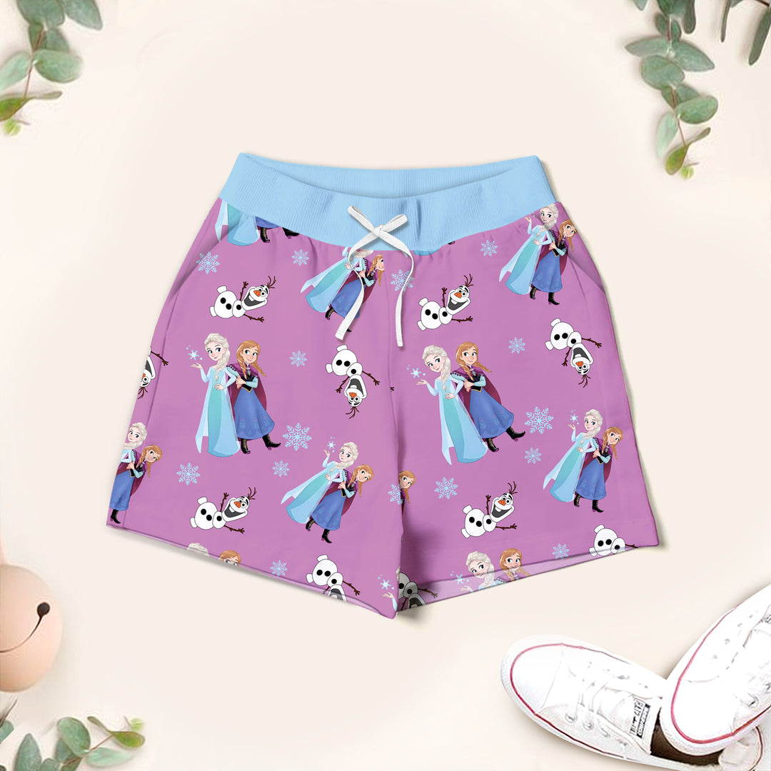 Purple Princess Bamboo Outfit for Kids – Playful and Regal
