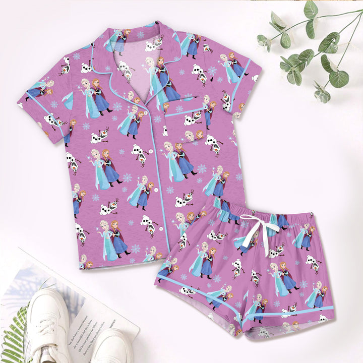 Purple Princess Bamboo Outfit for Kids – Playful and Regal