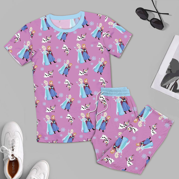 Purple Princess Bamboo Outfit for Men – Whimsical and Relaxed