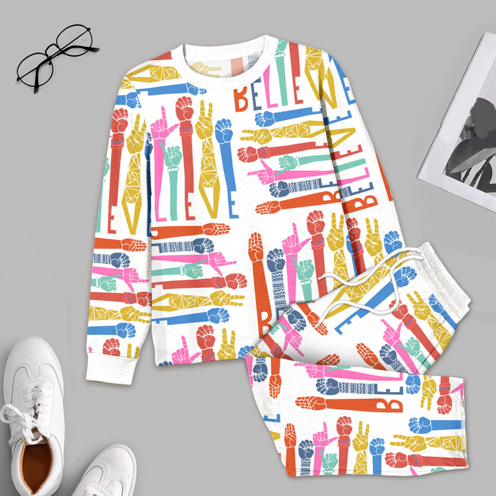 Colorful Hand Bamboo Outfit for Men – Expressive and Relaxed