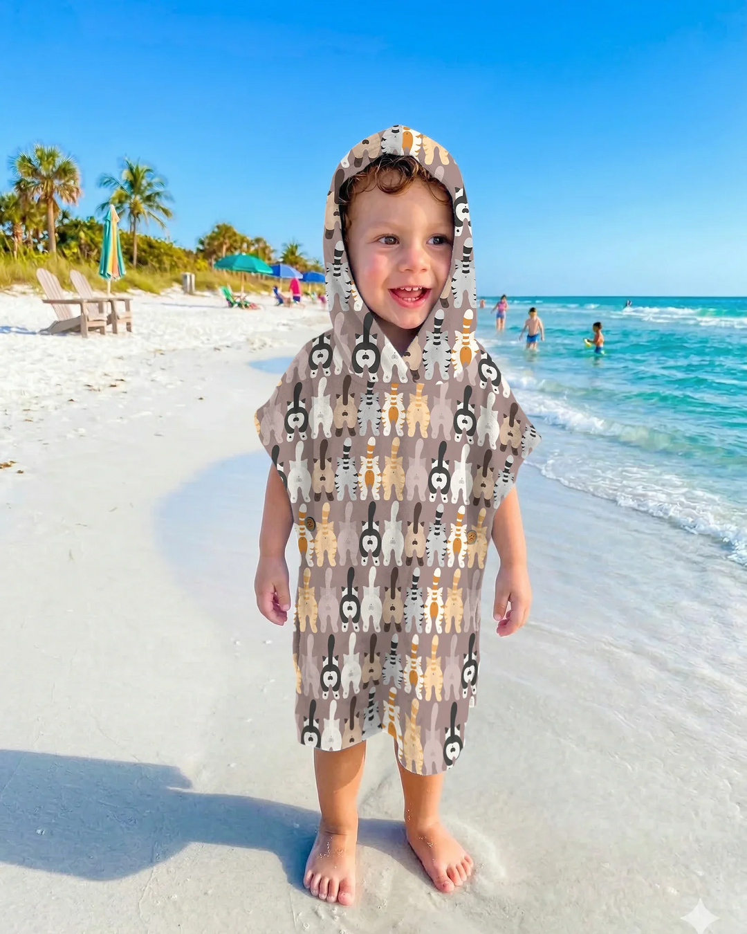 Cheeky Tails Bamboo Swim Poncho