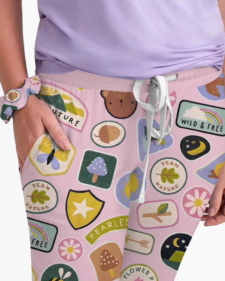 Vorlage Bambus Damen Pyjama Set