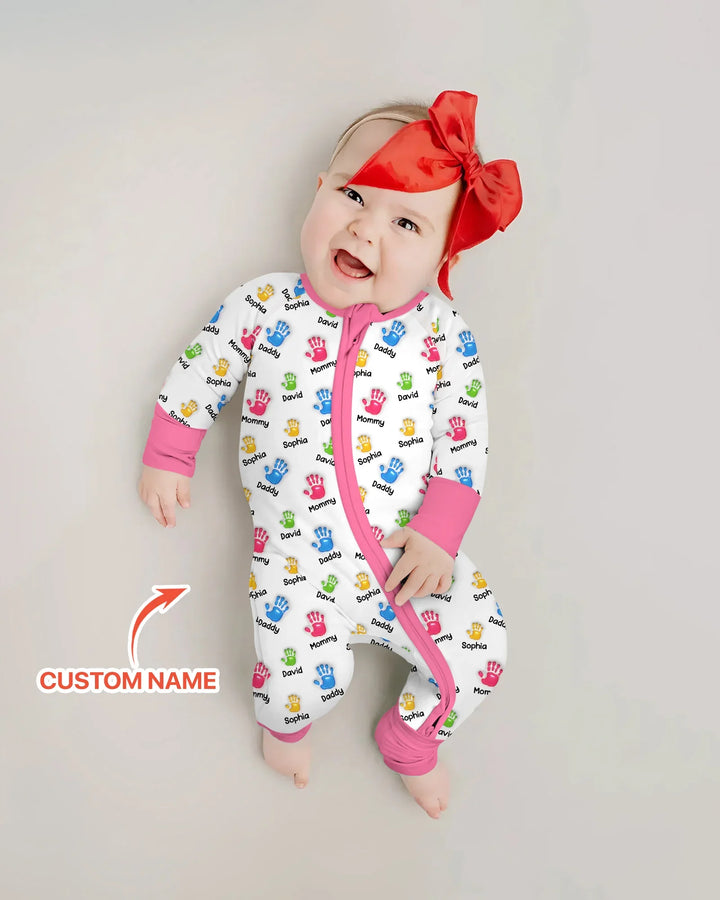 Gerippte Babykleidung mit individuellem Foto - Weich &amp; Skizzenhaft