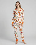 Just A Fall Goose Family Matching Bamboo Women Pajama Set