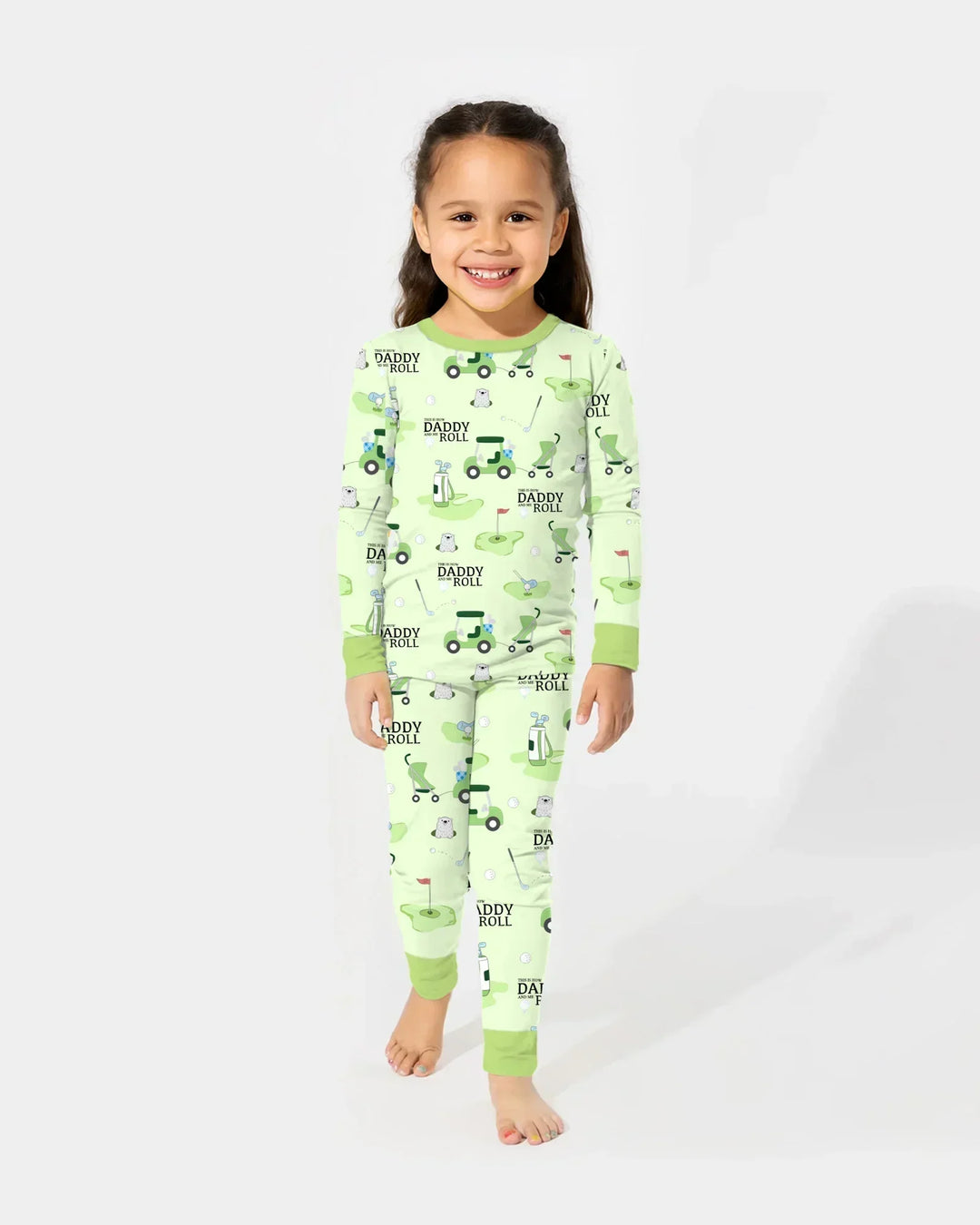 Daddy Golf Team Two Piece Long Sleeve Pajama Set