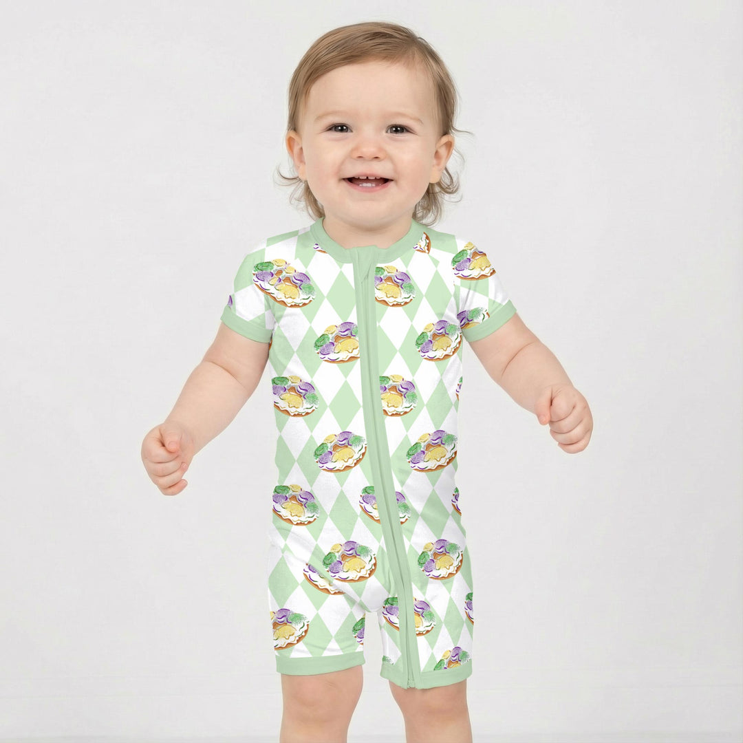 Mardi Gras Donut Shorty Zippy