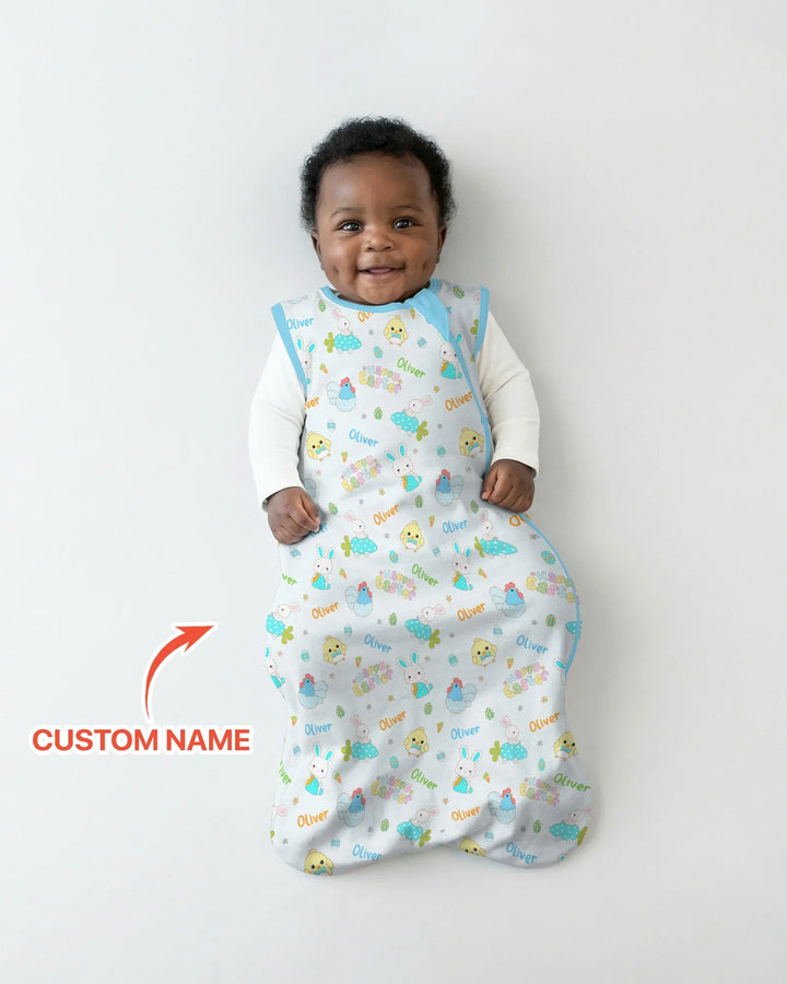 Custom name Happy Easter Sleep Bag