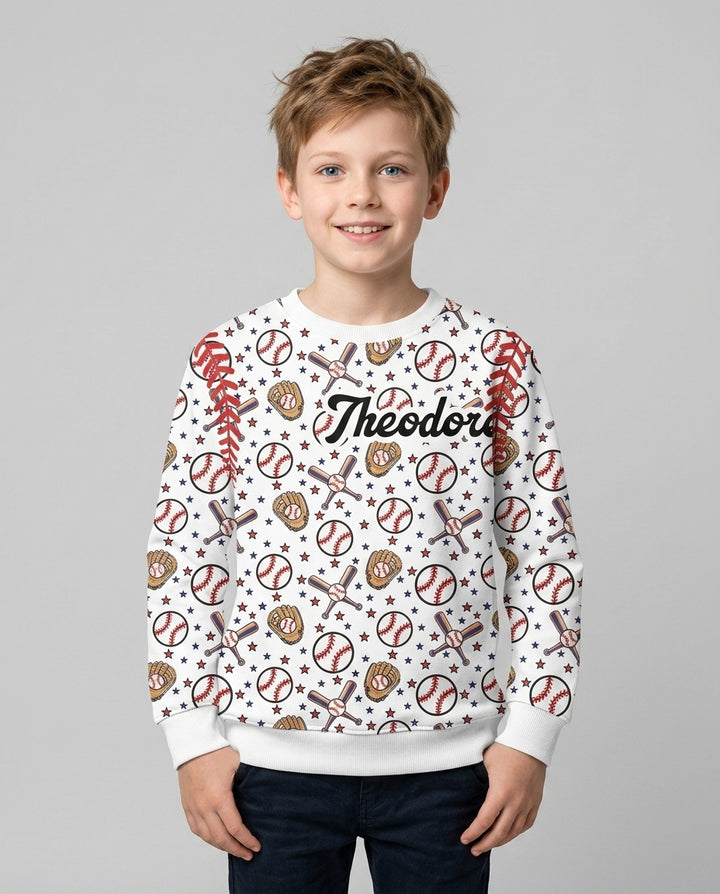 Custom Template Bambus-Rundhals-Sweatshirt