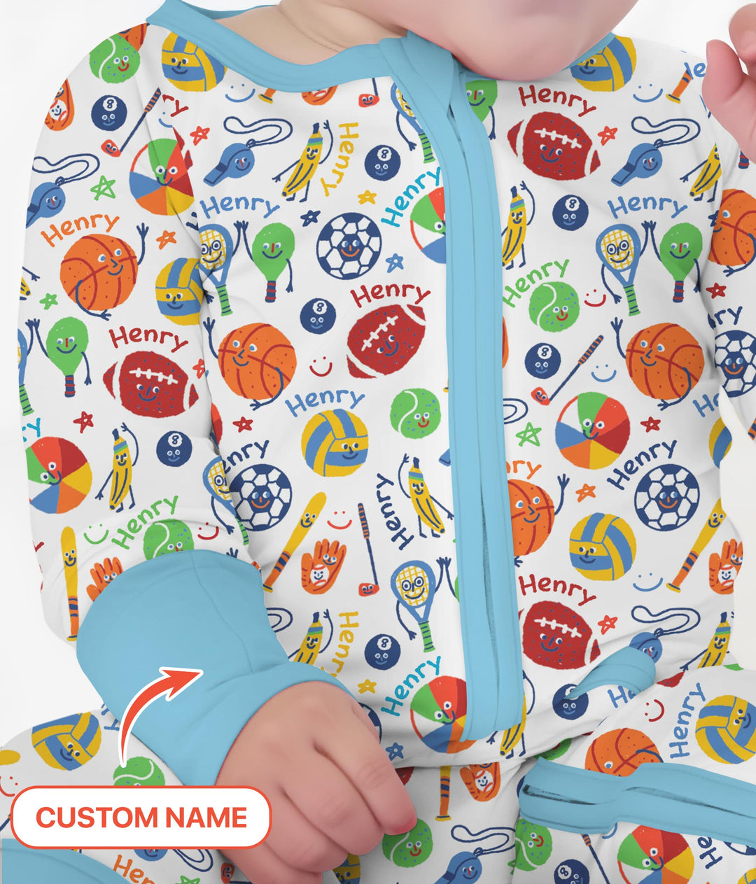 Gerippte Babykleidung mit individuellem Foto - Weich &amp; Skizzenhaft