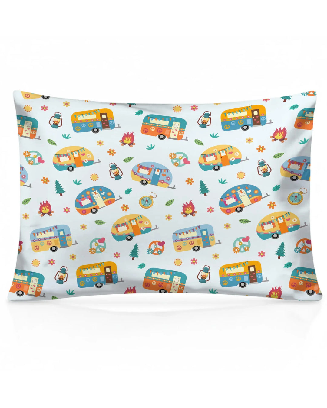Happy Little Camper Bamboo Pillow Case