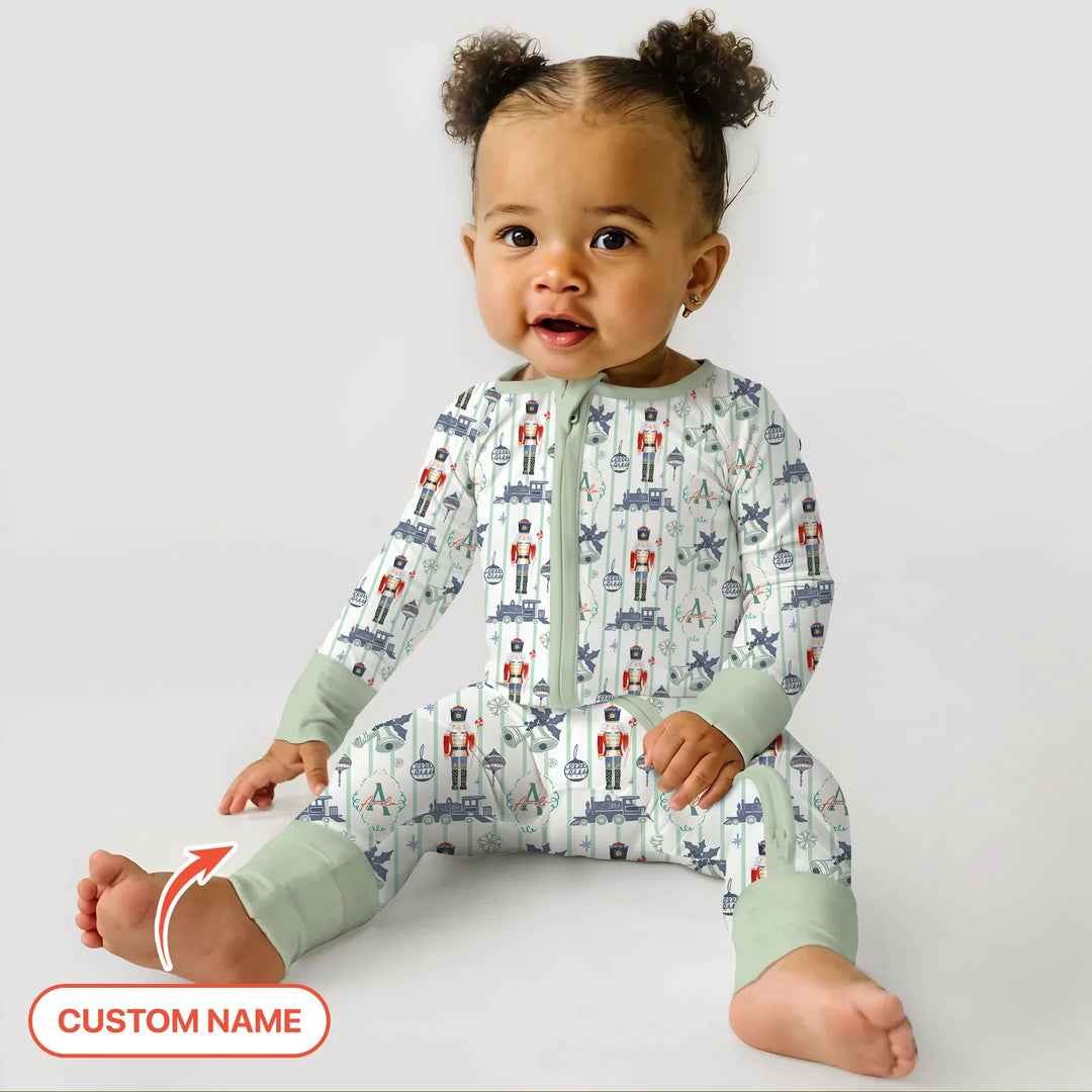 Custom Nutcracker Medium Blue Convertible Zippy , Custom Nutcracker Medium Blue Convertible Zippy - 0-3M