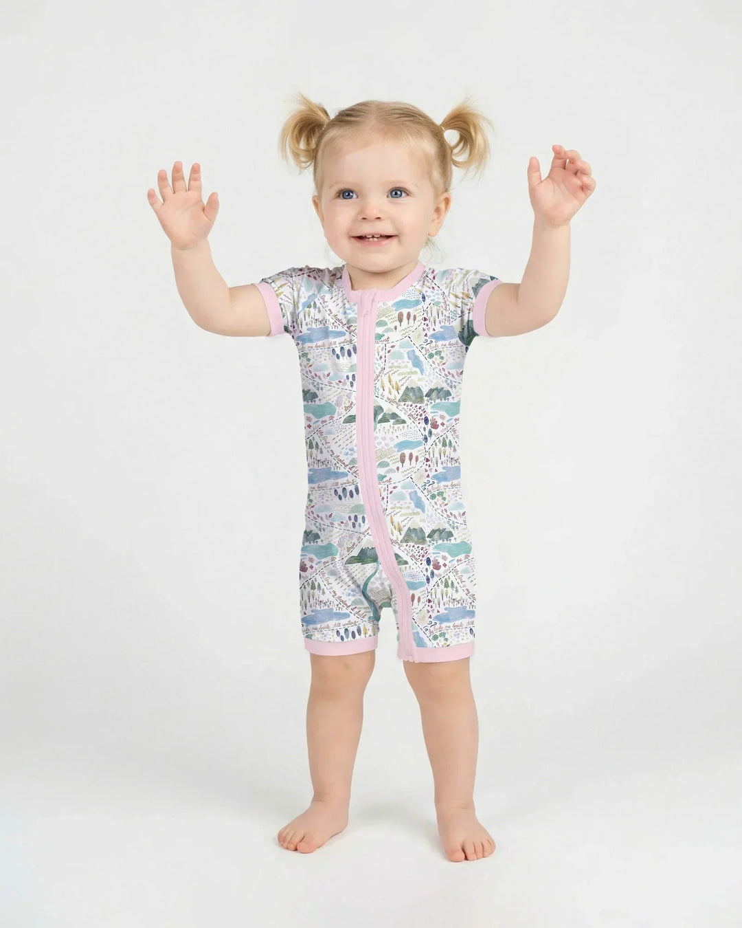 Whimsical Psalms 23 Map Shorty Zippy