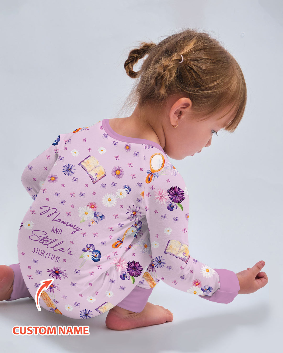 Mommy Daddy And Me Bedtime Story Family Matching Bamboo Convertible Zippy