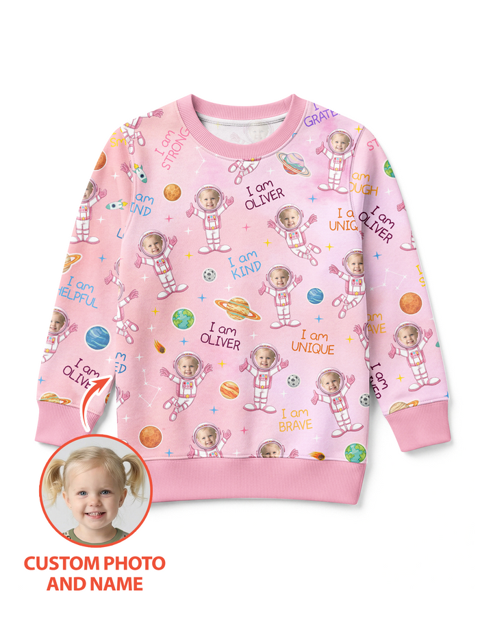 Custom Template Bambus-Rundhals-Sweatshirt