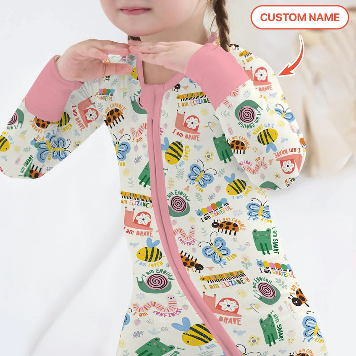 Spring Garden Custom Name Convertible Zippy