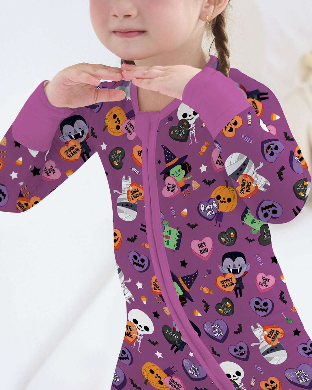 Boo Crew Monster Bamboo Convertible Zippy