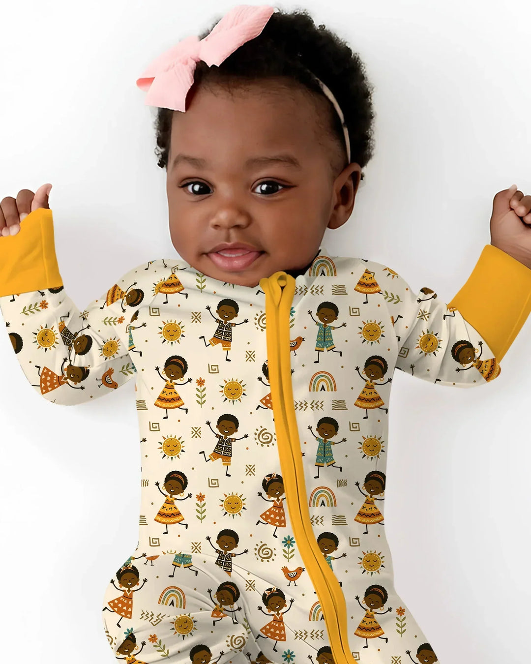 Cute African Heritage Bamboo Convertible Zippy